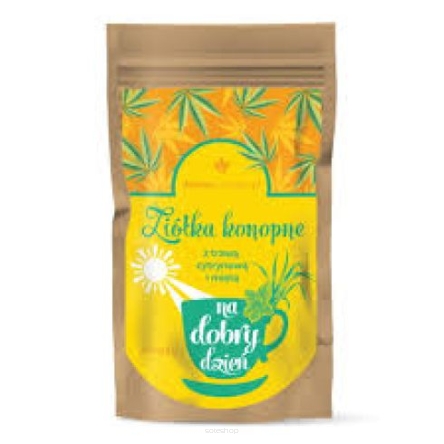 Ziółka konopne z trawą cytrynową i miętą   na dzień   - 20 x 0,8g