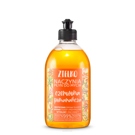 Płyn do mycia naczyń - czerwona pomarańcza - 500ml