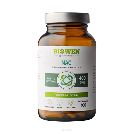 NAC 400mg - 100 kapsułek