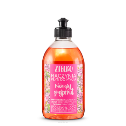 płyn do mycia naczyń - rożowy grejpfrut - 500ml