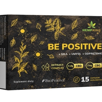 BE POSITIVE - siła-umysł-odprężenie - 15 kaps.