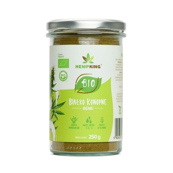 Białko konopne organiczne  BIO 100%  250g