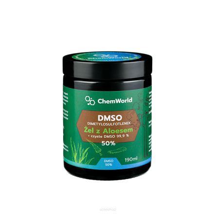 żel DMSO 50%  z aloesem   120 ml