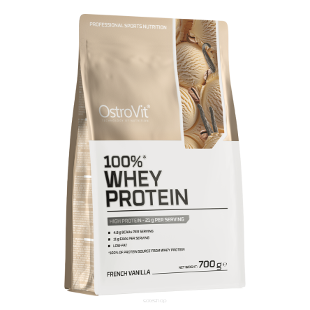 100% Whey Protein   - wanilia  - 700g