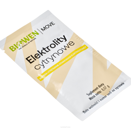 Elektrolity cytrynowe  30 szt. ( saszetki)