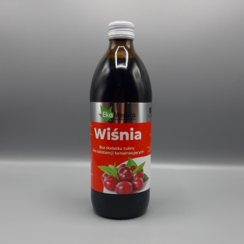 Sok Wiśnia 100% 0,5l