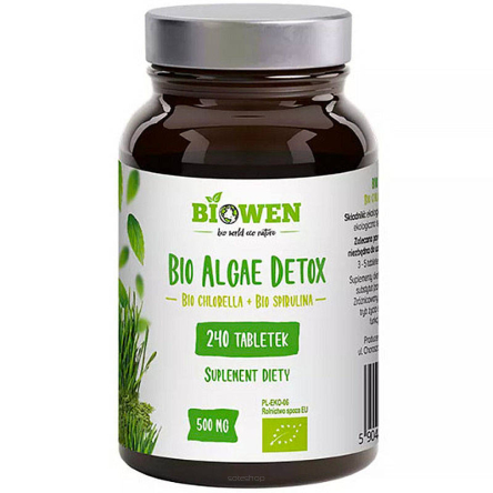 BIO ALGAE DETOX  240 kaps