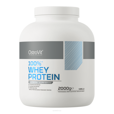 100% Whey Protein  - french wanilia -   2000g