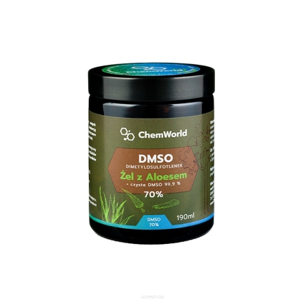 żel DMSO 70% z aloesem  190g