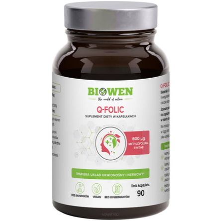 Kwas foliowy (Q-filic)    90 kaps.