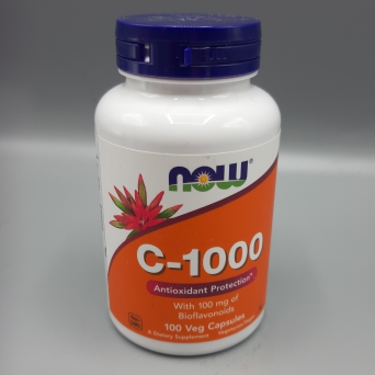 Witamina C 1000 mg z bioflawonoidami - 100 kaps.