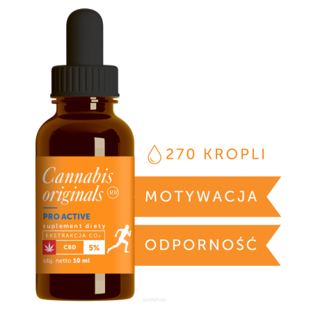Olejek CBD PRO Active 5% 10ml