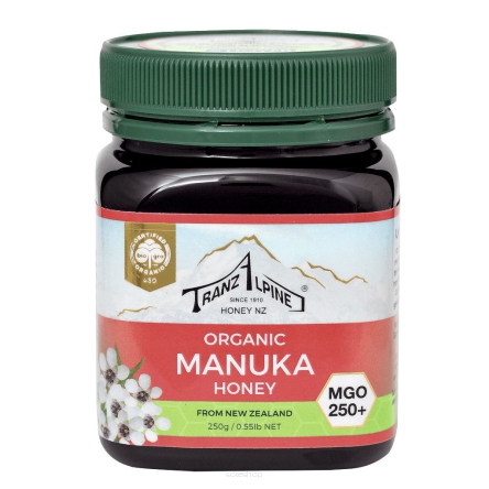 Miód MANUKA MGO 250+  BIO - 250g