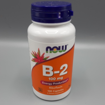 Witamina B2 ryboflawina  100  mg - 100 kaps.