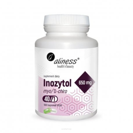 Inozytol - 650mg - 100kaps.
