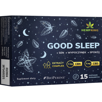 GOOD SLEEP - sen-wypoczynek-spokoj 15 kaps.